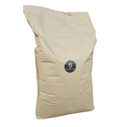 Candle Sand Wax White 25Kg - Unscented + 100 Wicks | iCandles SA