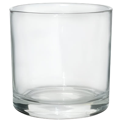 Glass Cylinder Vase Round 10cm x 10cm
