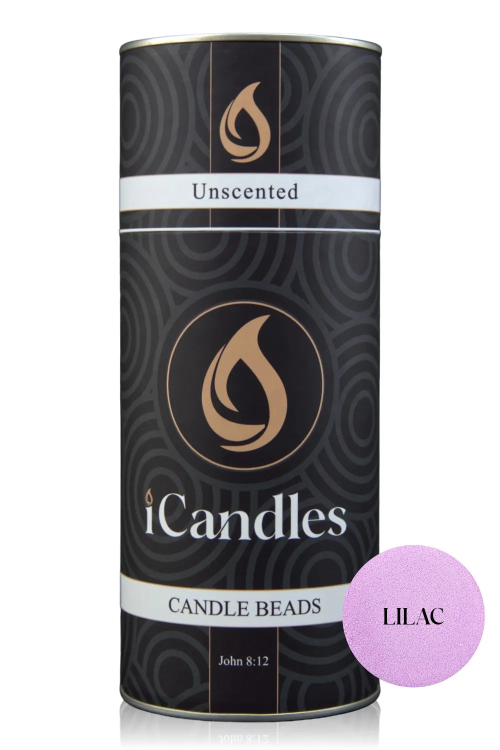 Premium Candle Beads 400g Lilac + Wicks