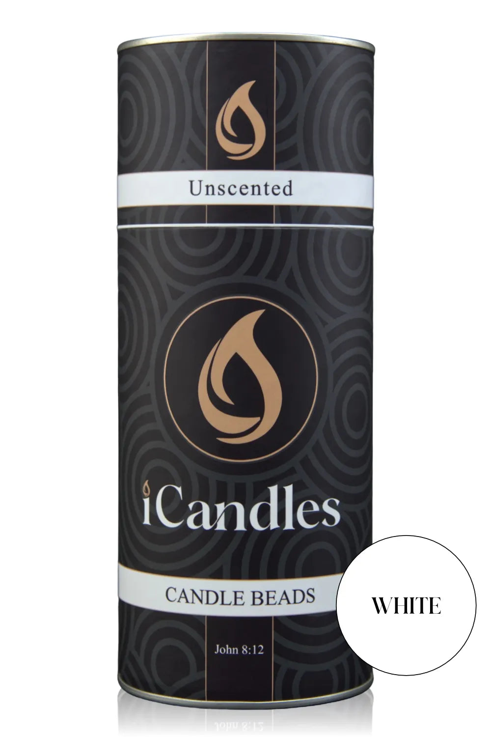 Candle Beads - White + Wicks