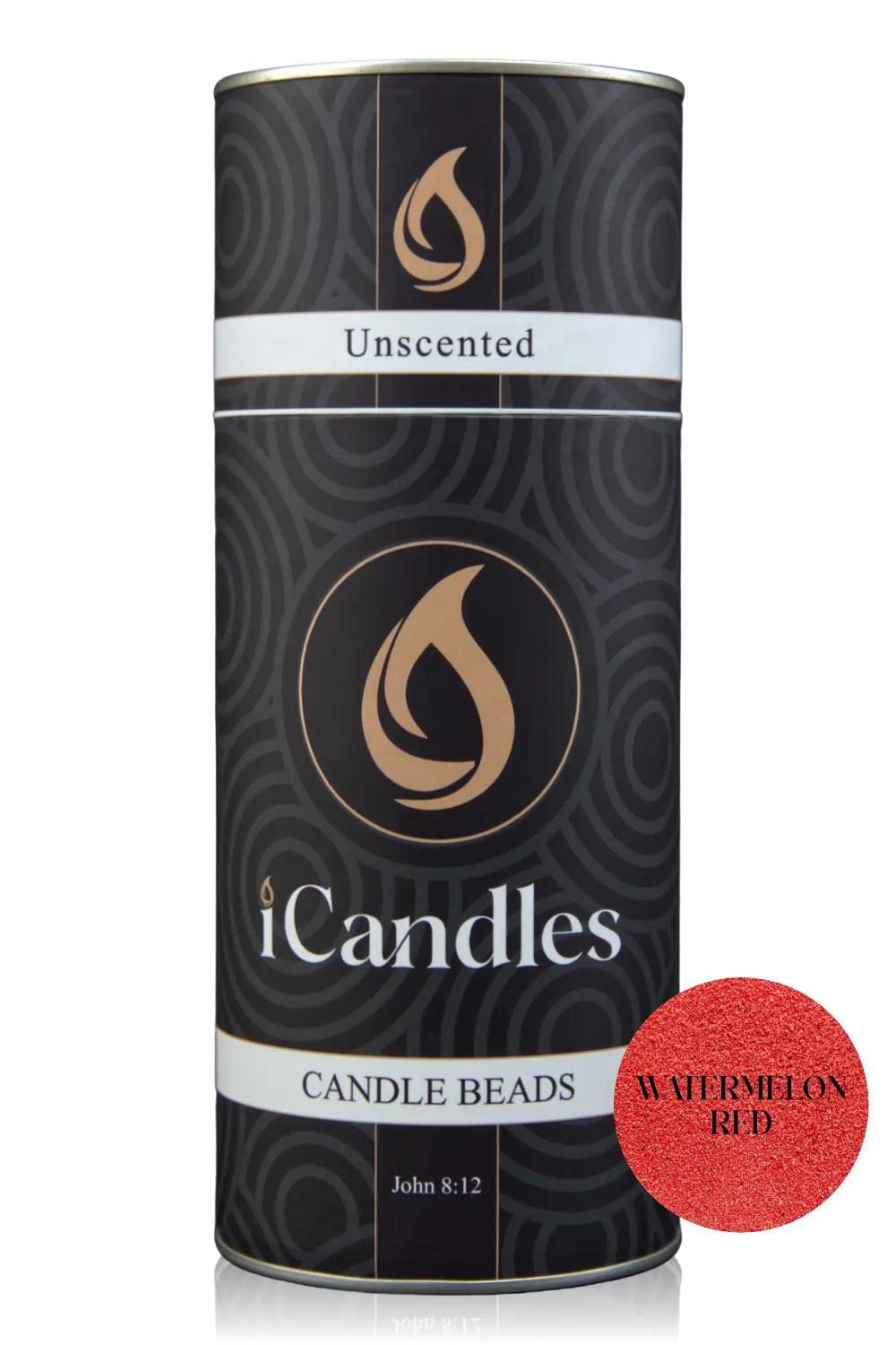Candle Beads - Watermelon Red + Wicks | iCandles SA - iCandles SA