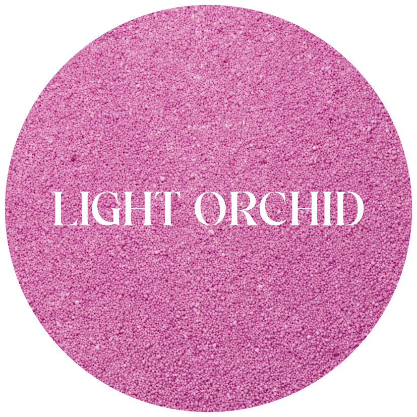 Light orchid color swatch with the text 'LIGHT ORCHID' on a white background