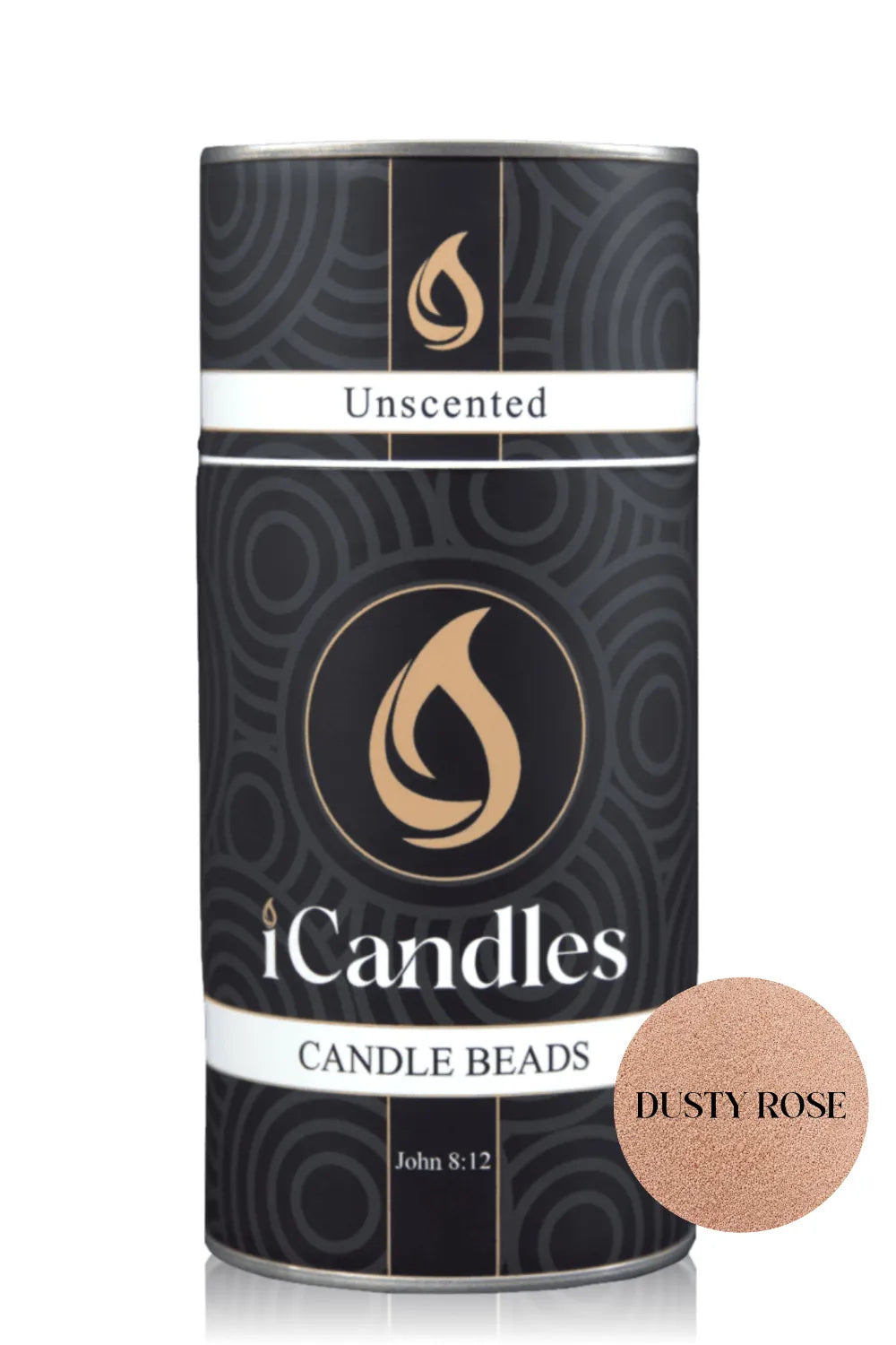 Candle Beads - Dusty Rose + Wicks | iCandles SA - iCandles SA