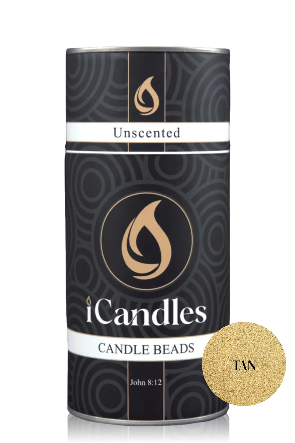 Candle Beads - Tan + Wicks | iCandles SA - iCandles SA