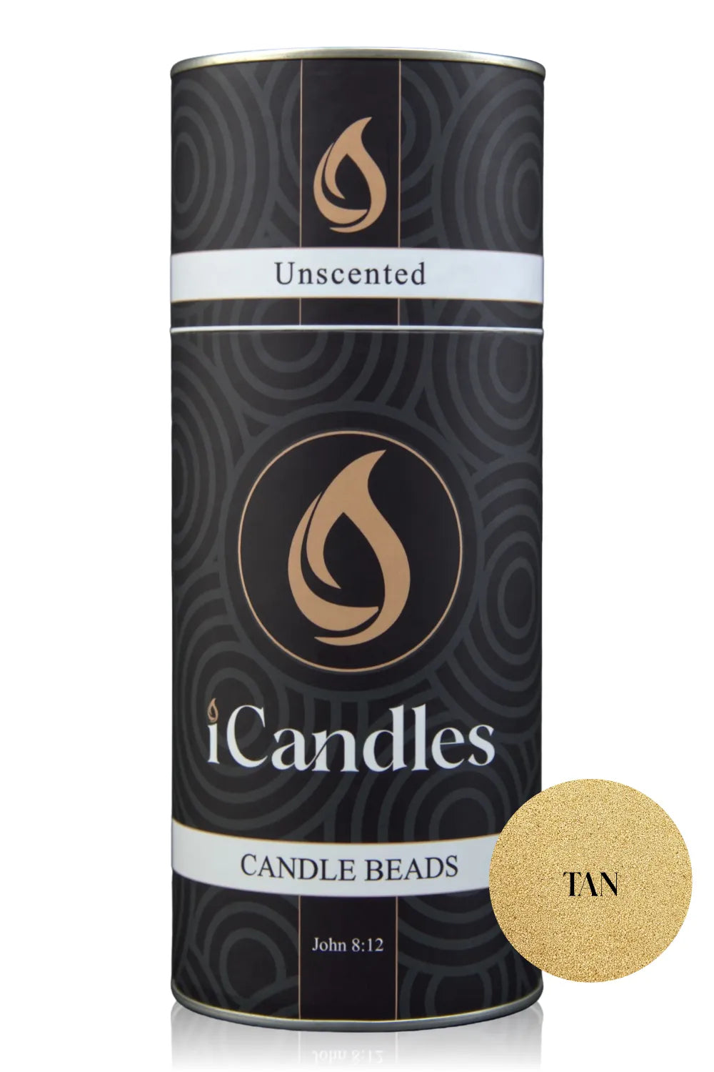 Candle Beads - Tan + Wicks | iCandles SA - iCandles SA