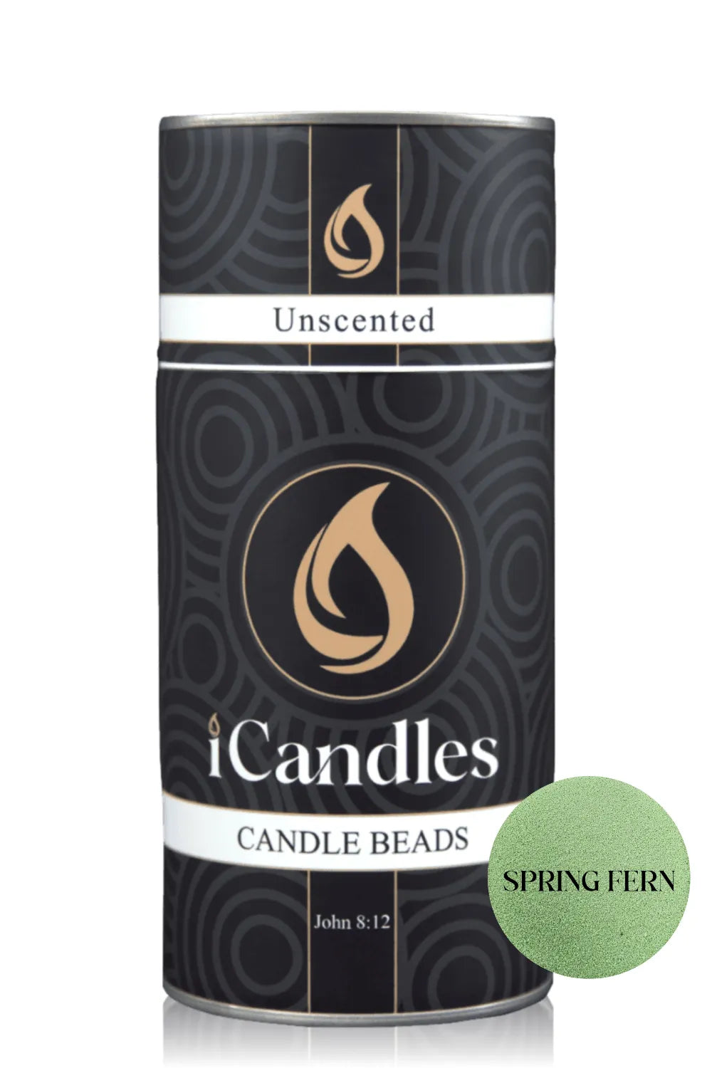 Premium Candle Beads 200g Spring Fern + Wicks