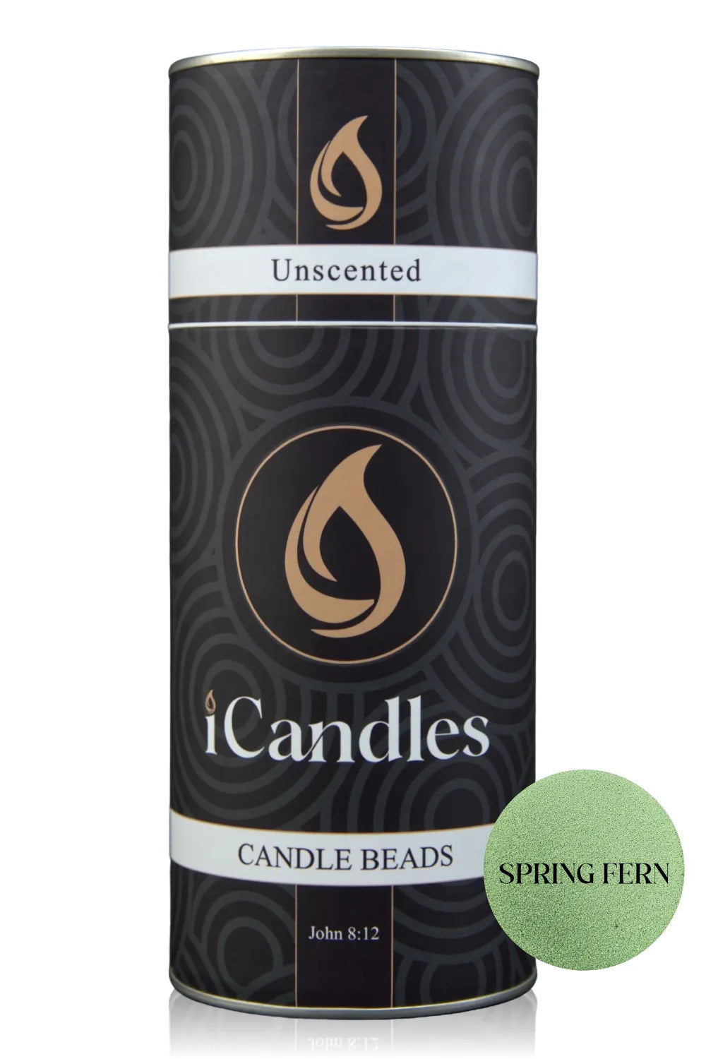Premium Candle Beads 400g Spring Fern + Wicks