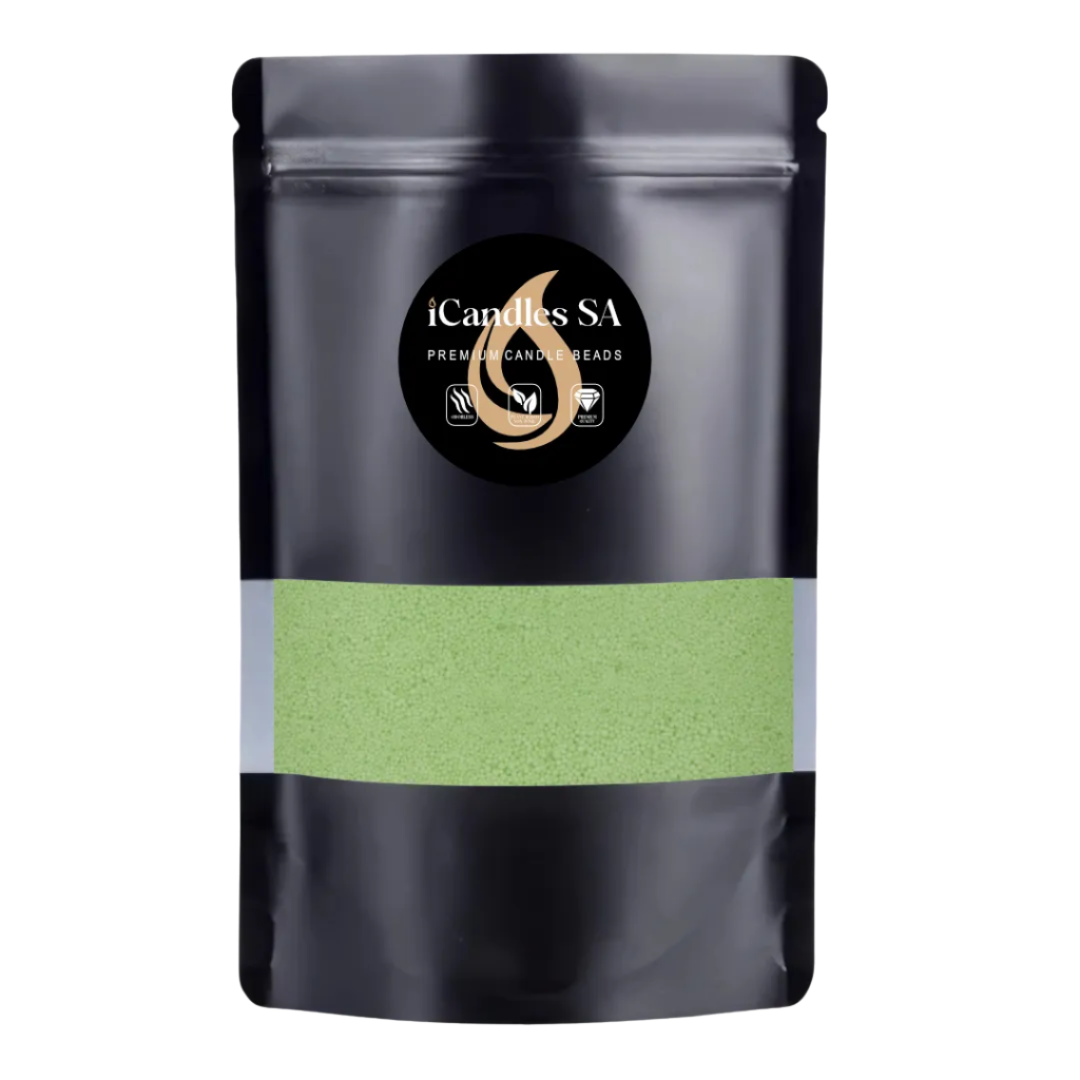 Premium Candle Beads 1Kg Spring Fern + Wicks