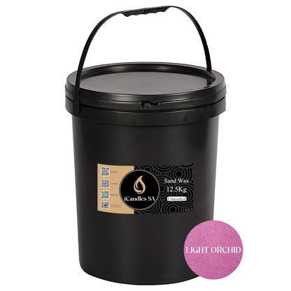 Sand Wax - Light Orchid + Wicks | iCandles SA