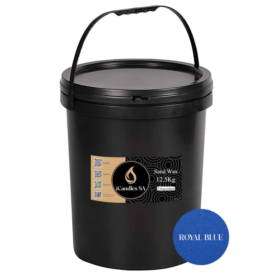 Sand Wax - Royal Blue + Wicks | iCandles SA