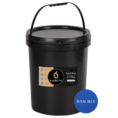 Sand Wax - Royal Blue + Wicks | iCandles SA