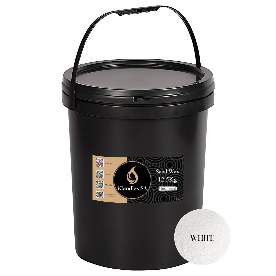 Sand Wax - White + Wicks | iCandles SA