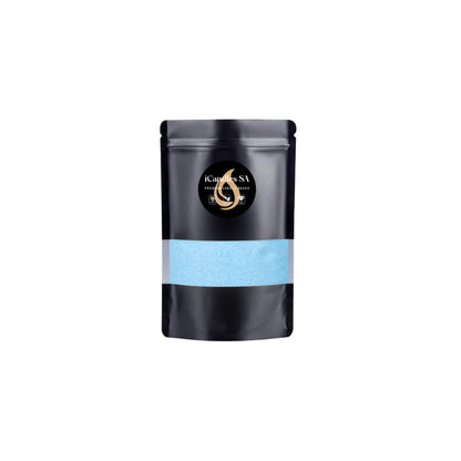 Sand Wax - Baby Blue + Wicks | iCandles SA