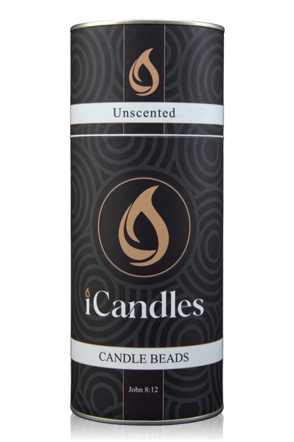 Candle Beads 400g White