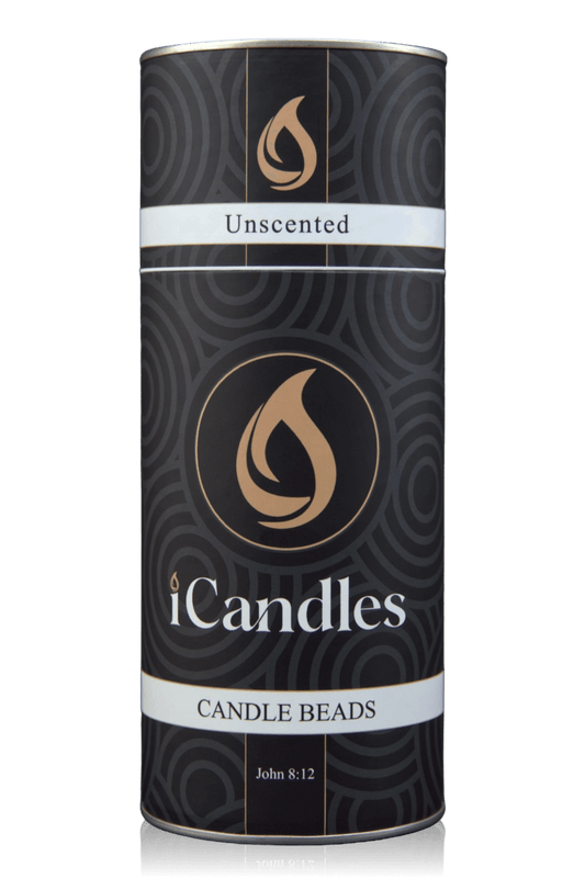 Candle Beads 400g - Unscented - White | iCandles SA - iCandles SA