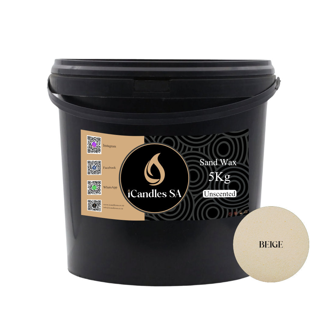 Sand Wax - Beige + Wicks | iCandles SA