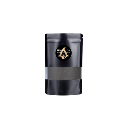 Sand Wax - Slate Black + Wicks | iCandles SA